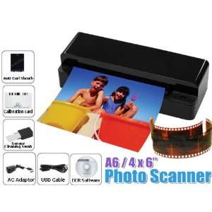   Black A6 Size 3 in 1 Paper/ Photo/ Name Card Scanner