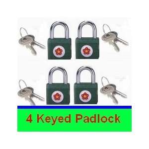 pk Economy Solid Brass steel Padlock, keyed padlock with keys