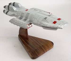 BS 39 Tarturus Battlestar Galactica Mahogany Wood Model Big  