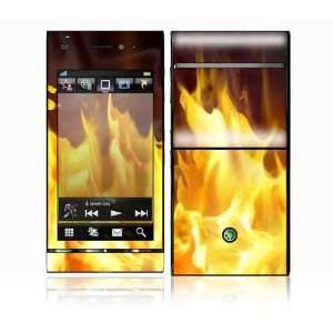  Sony Ericsson Satio Decal Skin   Furious Fire Everything 