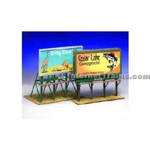  Midwest Products HO Scale Wood Billboard Kit: Toys & Games