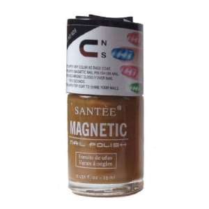  Santee Magnetic Nail Polish   25 Red Apple .459oz/13ml 