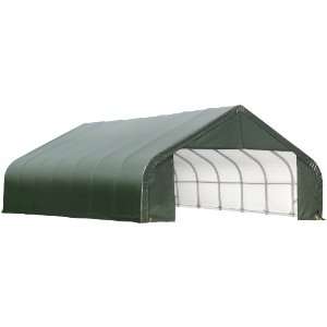    ShelterLogic 84060 Green 26x36x16 Peak Style Shelter Automotive