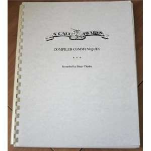  A Call to Arms Compiled Communiques Sister Thedra Books