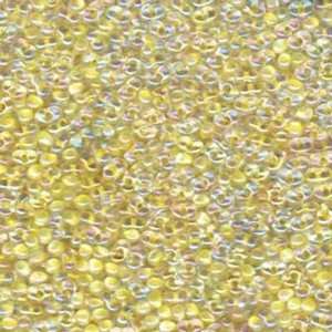   Yellow Color Lined Matsuno Peanut Seed Beads Arts, Crafts & Sewing