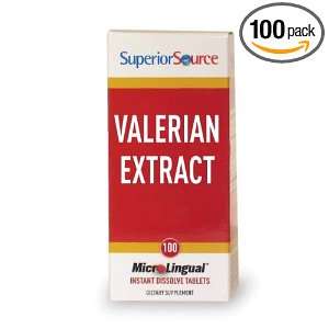  Superior Source Valerian Extract (100 tablets)
