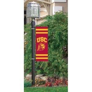  NCAA USC Trojans Post Banner Flag Patio, Lawn & Garden