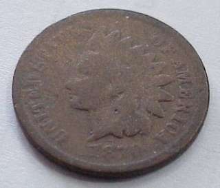 1870 U.S. INDIAN HEAD CENT YOU BE JUDGE OF CONDITION LOOK AT PICTURES 