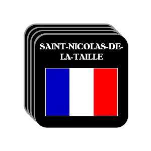 France   SAINT NICOLAS DE LA TAILLE Set of 4 Mini Mousepad Coasters