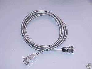 10 DB9 SERIAL CABLE METAL ARMOR JACKET 100% SHIELDED  