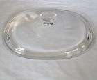 Pyrex Replacement Oval Clear Glass Lid 16 DC1.5C A  