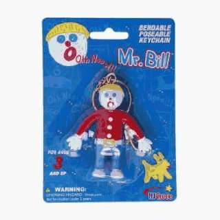  Mr. Bill Mr. Bill Bendable Key Chain 3 (pack Of 12) Pack 