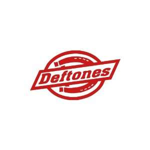  Deftones RED vinyl window decal sticker: Office Products