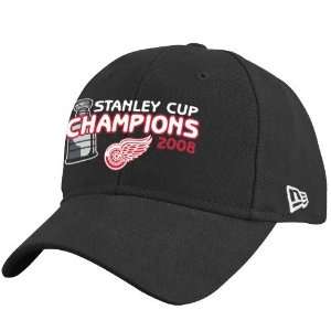  New Era Detroit Red Wings 2008 Stanley Cup Champions Black 
