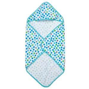  Blue Delicious Dots Hooded Towel: Baby