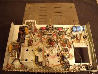 EICO HF81 HF 81 HF 81 STEREO INTEGRATED TUBE AMPLIFIER PARTS CHASSIS 