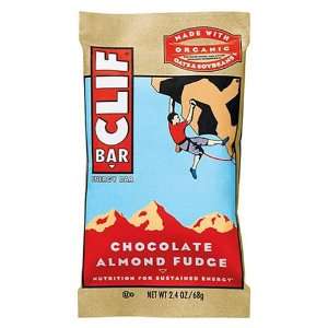 Clif Bar Energy Bars, Chocolate Almond Fudge, 2.4 Ounce Bars (Pack of 