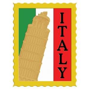  Digital Download: Italy Postage Stamp Laser Die Cut 