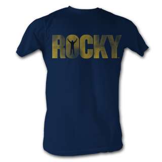 Licensed Rocky Classic Logo Adult Shirt S 2XL  