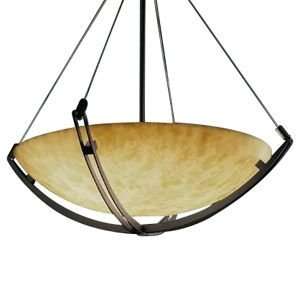 Clouds Bowl Suspension with Crossbar Small by Justice Design   R132572 