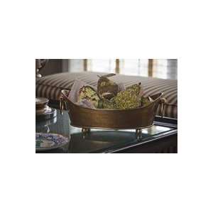  Dessau Ant Brass Oval Centerpiece Patio, Lawn & Garden