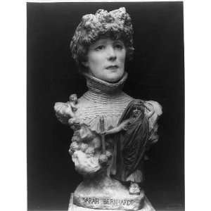  Bust of Sarah Bernhardt by Jean Leon Gerome