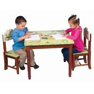  Guidecraft Papagayo Kids Room Table and Chairs Set: Home 