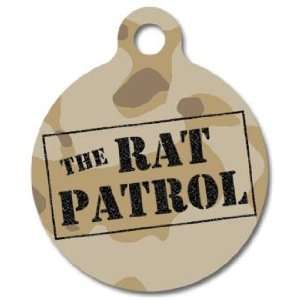  Rat Patrol Pet ID Tag for Dogs and Cats   Dog Tag Art Pet 
