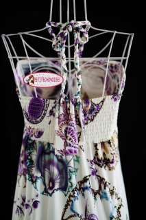 Maxi Dress Halter Padded Bohemia 3 Colors S M SL052  
