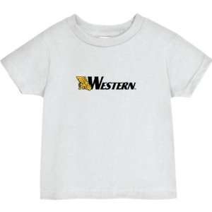   Western State Griffons White Toddler/Kids Logo T Shirt Sports