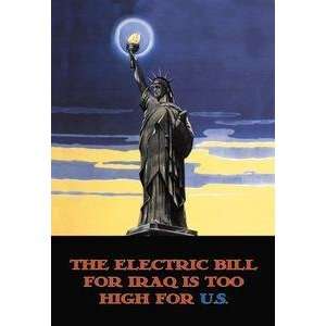  Vintage Art Electric Bill   20191 6
