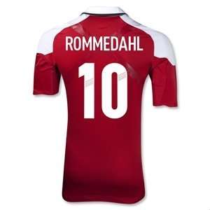  adidas Denmark 12/13 ROMMEDAHL Authentic Home Jersey 