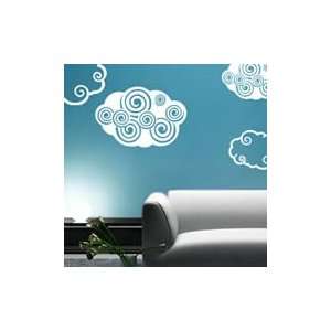  Dezign clouds wall decals (set of 12)