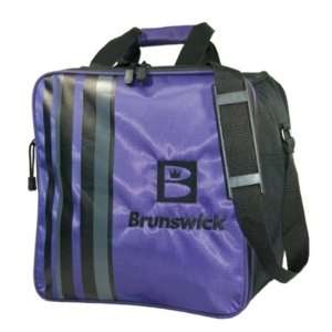  Brunswick Slingshot Bowling Bag  Purple/Black: Sports 