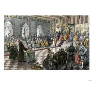  Martin Luther before Holy Roman Emperor Charles V at Worms 
