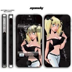  New Apple iPhone 4 Designer Skin with ANTENNA GUARDS 