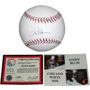  Geoff Blum Autographed Baseball