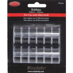  Wrights Plastic Floss Bobbins for SideWinder Arts, Crafts 