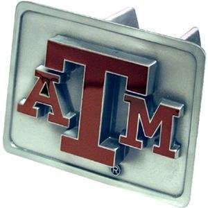  Texas A&M Aggies NCAA Pewter Trailer Hitch Cover Sports 