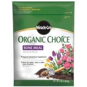    Gro 100940 Organic Choice Bone Meal, 3 Pound: Patio, Lawn & Garden