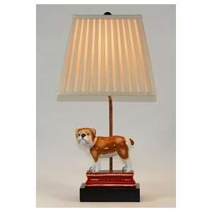  Port 68 Porcelain Bulldog Accent Table Lamp
