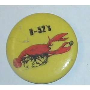  Vintage 1 B 2s Rock Lobster Button 