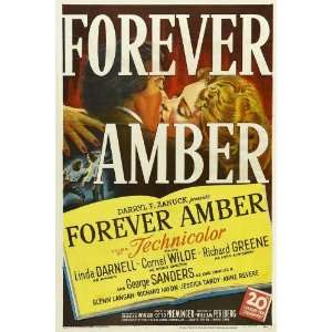 Forever Amber (1947) 27 x 40 Movie Poster Style A 