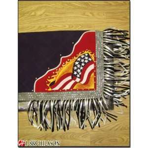   Saddle Blanket Pad Western Show Rodeo Barrel Racing: Sports & Outdoors