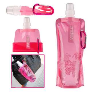   Flexible Collapsible Foldable Reusable Water Bottles Ice Bag  