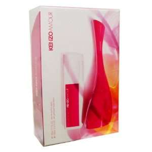 Kenzo Amour Gift Set with Eau De Parfum Spray 1.7 oz and Soft Perfumed 