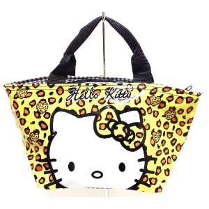Hello Kitty Kids Lunch/snack Bag (Cheetah Print Design)  