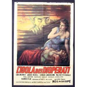 The Camp on Blood Island (1958) 27 x 40 Movie Poster Italian Style A 