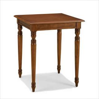 Home Styles Homestead Square Bistro Table in Distressed Warm Oak 
