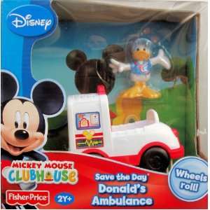  Mickey Mouse Clubhouse Save the Day Donalds Ambulance 